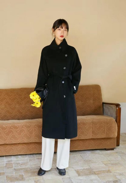 羊绒大衣怎么搭配好看图片