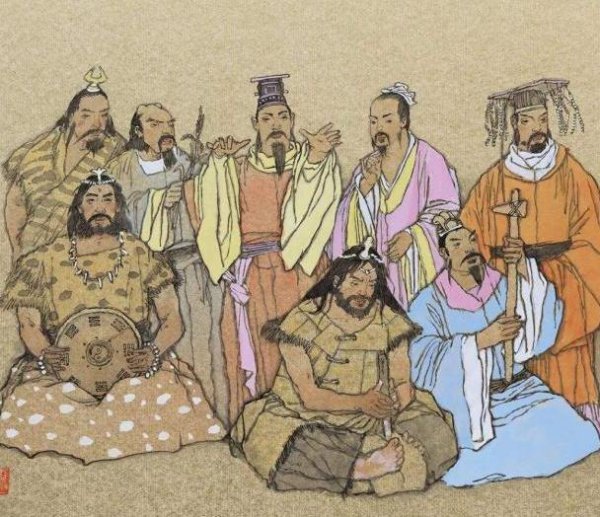 上古时期的赤帝和白帝是谁