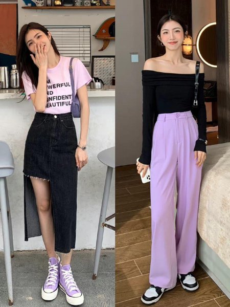 紫色衣服显黑还是显白