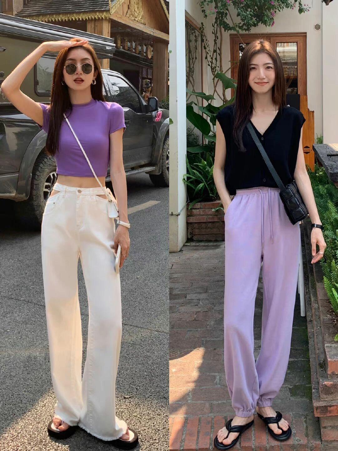 紫色衣服显黑还是显白