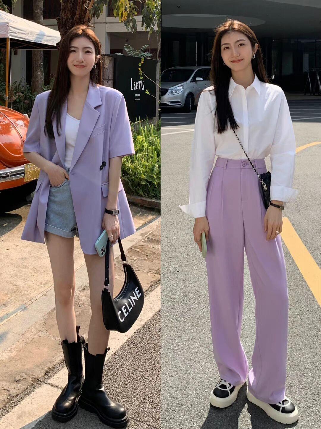 紫色衣服显黑还是显白