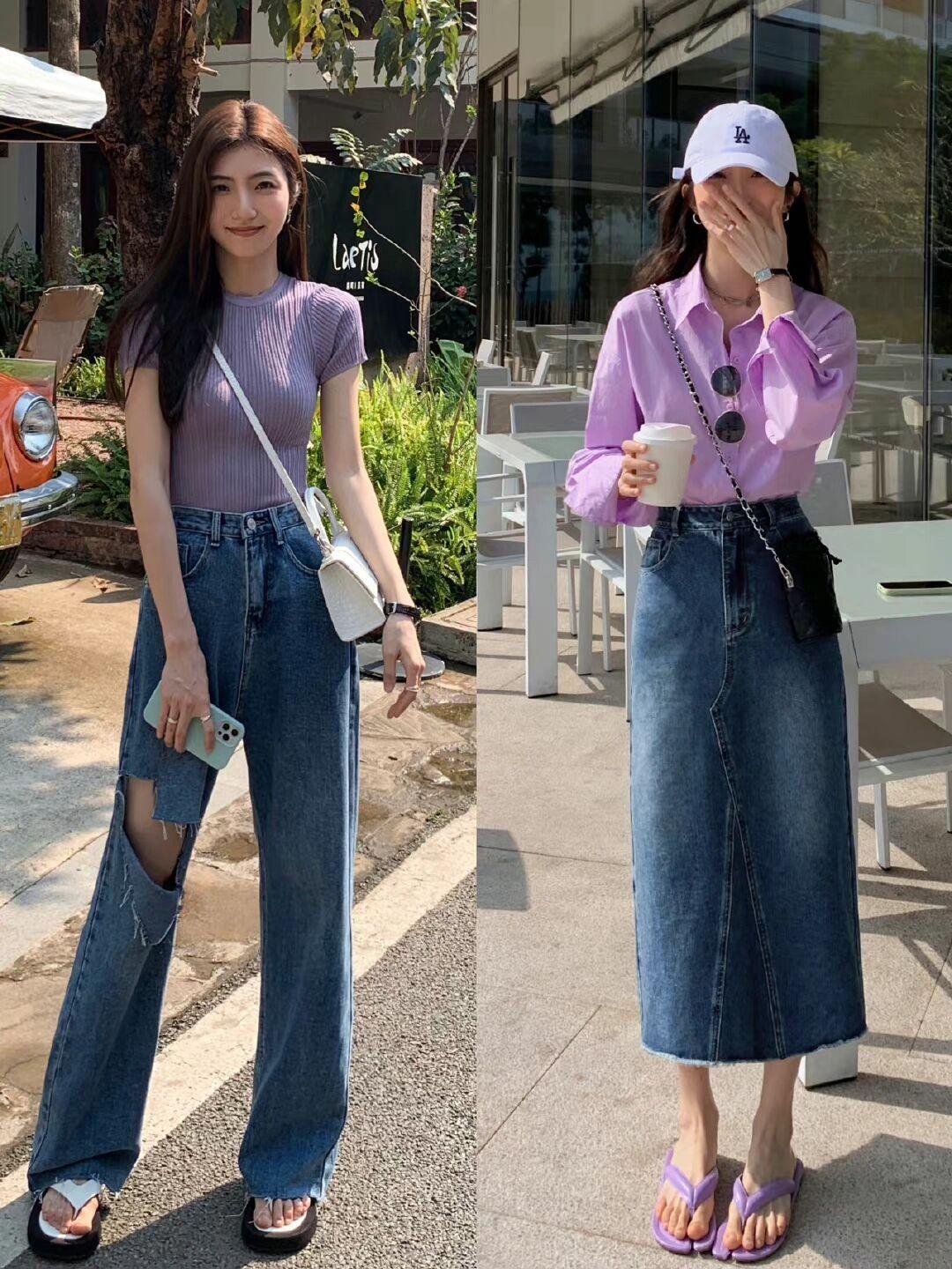 紫色衣服显黑还是显白