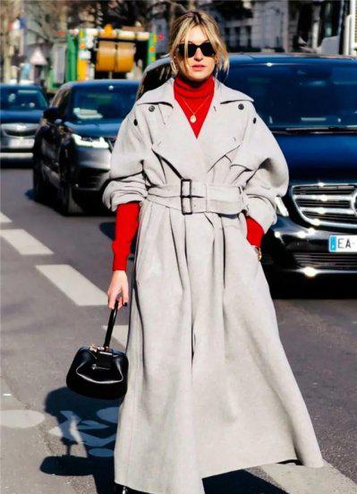 米色大衣穿搭禁忌