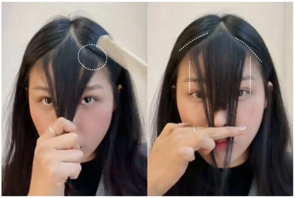 怎么剪刘海好看又简单方法