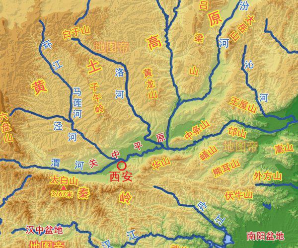 古代三秦指的是哪三秦