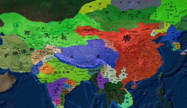 唐僧取经路线图