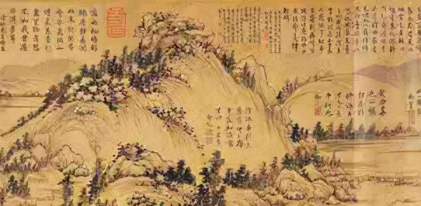 富春山居图的画家是谁