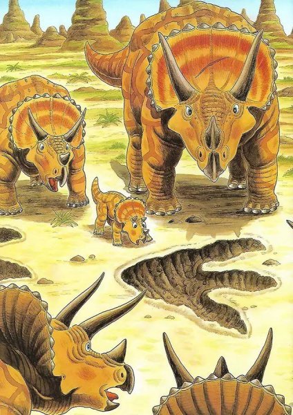 三角龙主要以什么为食