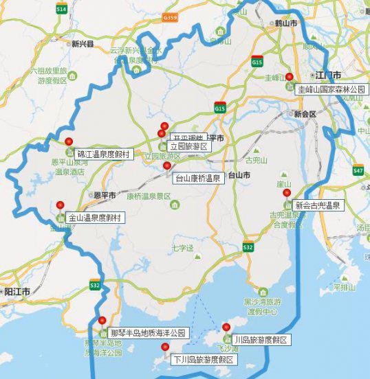 江门最值得去的三个景点