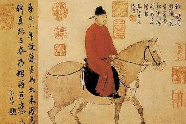 宋徽宗的鹰赵子昂的马是什么意思