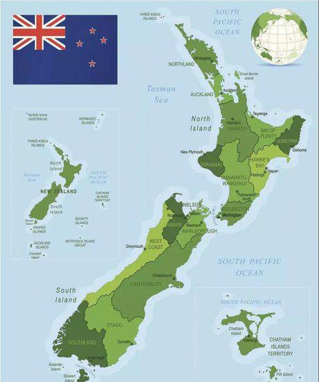 新西兰面积多少平方公里