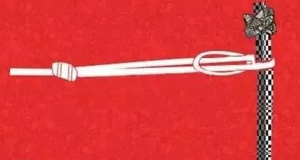 鱼竿和鱼线的连接方法