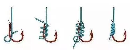 鱼竿和鱼线的连接方法