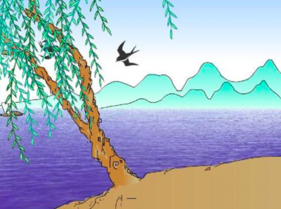 咏柳的作者是谁哪个朝代 贺知章作品咏柳诗词赏析