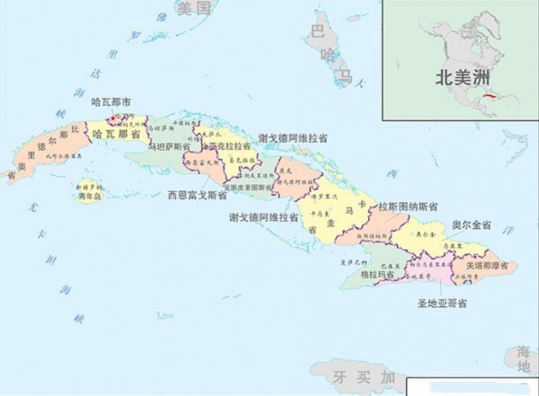 古巴面积多少平方公里