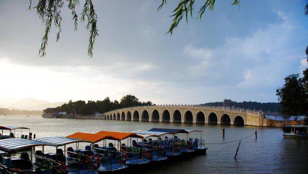 颐和园的地理位置和面积