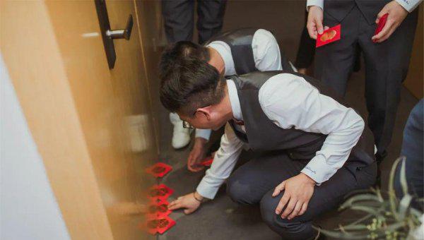 好玩不尴尬温馨的接亲游戏