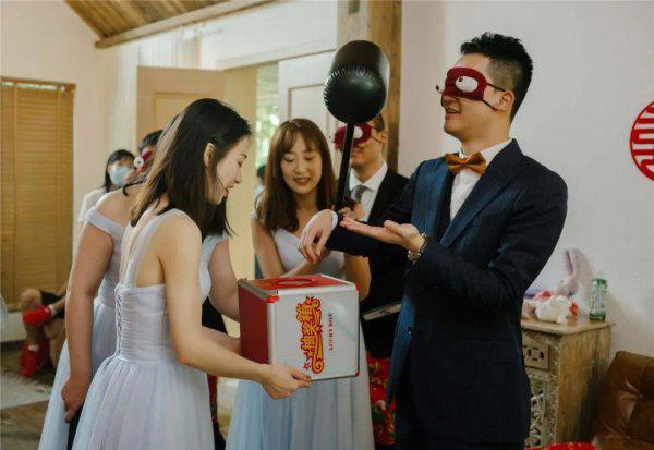 好玩不尴尬温馨的接亲游戏