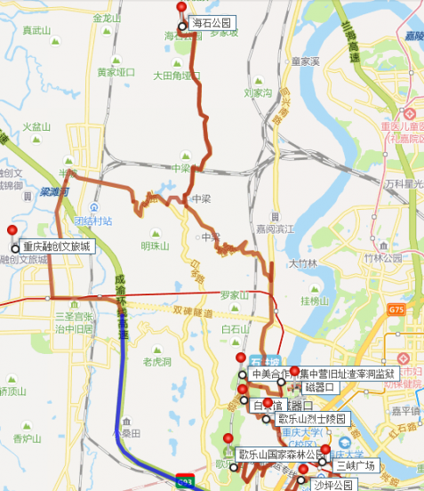 沙坪坝附近有什么好玩的景点