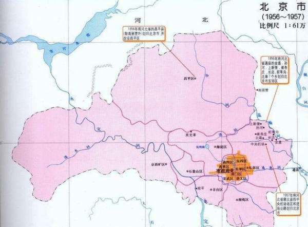 北京几个区都是什么区