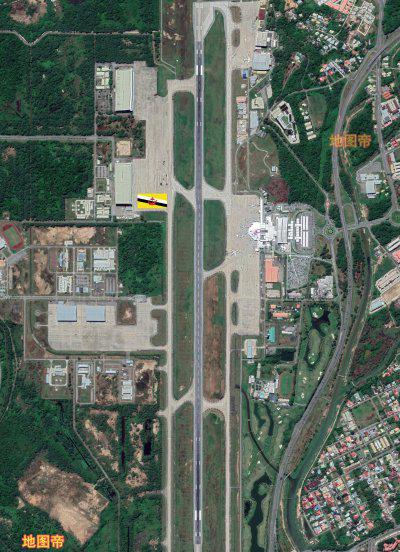 文莱在地图上哪个位置