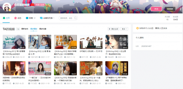 王冰冰个人简介