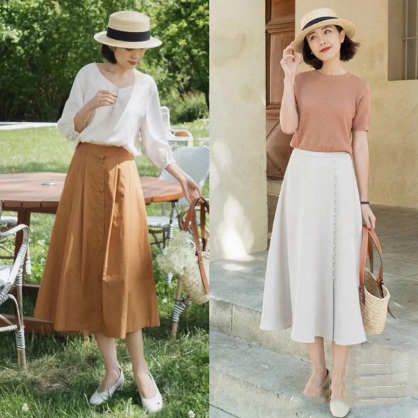 150小个子半身长裙最佳长度