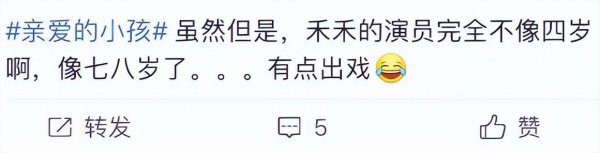 亲爱的小孩里面的禾禾扮演者