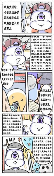 普通纹身师一个月收入有多少