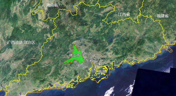 佛山市有几个区几个县