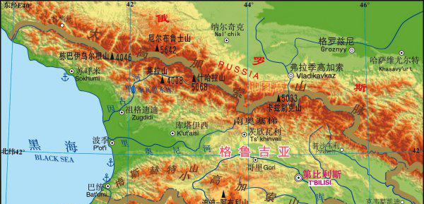 高加索是哪个国家位于哪个洲