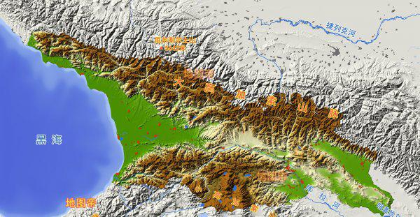 高加索是哪个国家位于哪个洲