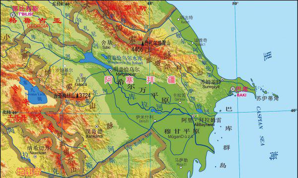 高加索是哪个国家位于哪个洲