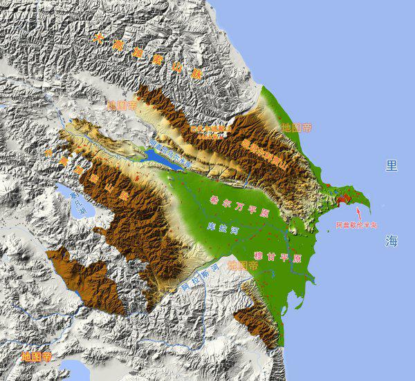 高加索是哪个国家位于哪个洲