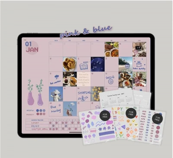 手帐排版设计简单好看