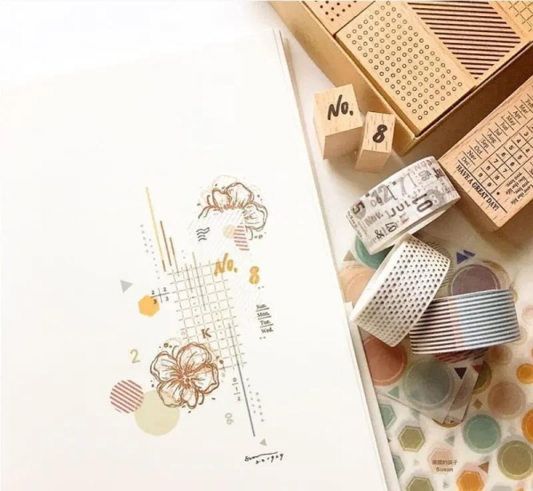 手帐排版设计简单好看