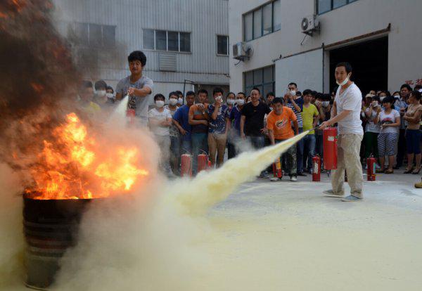 灭火器黄颜色代表什么