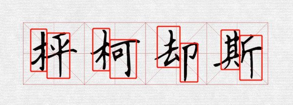 书法结构八个规律口诀