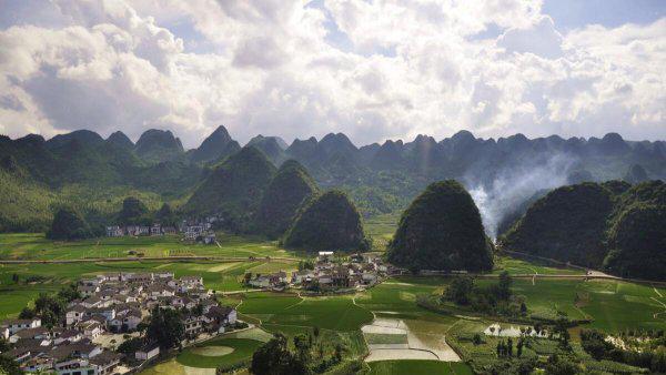 贵州旅游十大景点排名地图