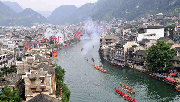 贵州旅游十大景点排名地图