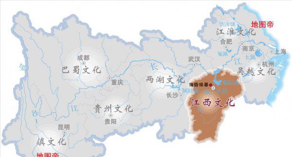 江西省在中国的位置