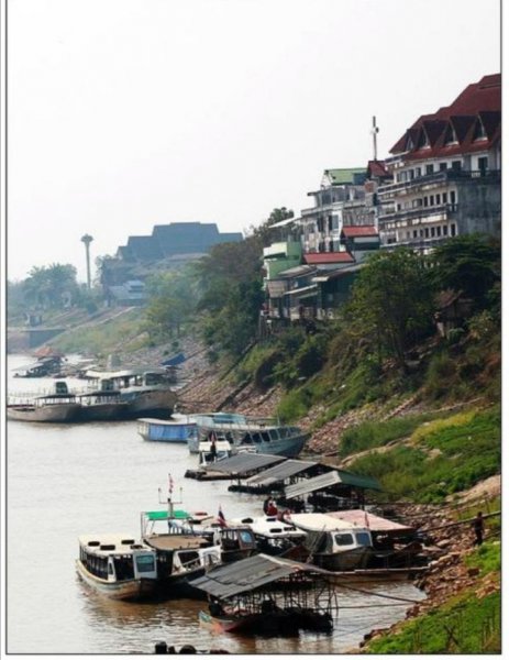 澜沧江流经地图