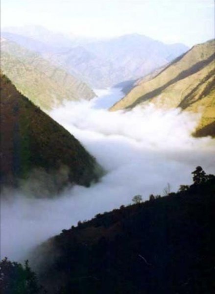 澜沧江流经地图