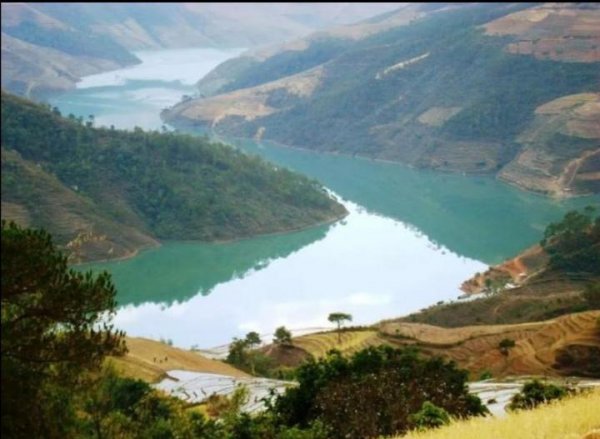 澜沧江流经地图