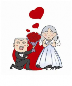 男子产房外手捧鲜花等待妻子生产 如此的爱情令人羡慕