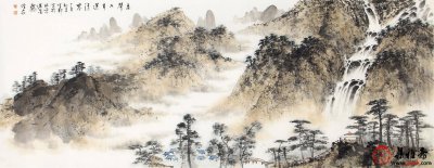 客厅山水画挂什么比较好 适合客厅的唯美大气山水画