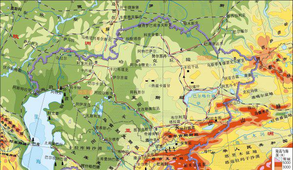 哈萨克斯坦面积大小