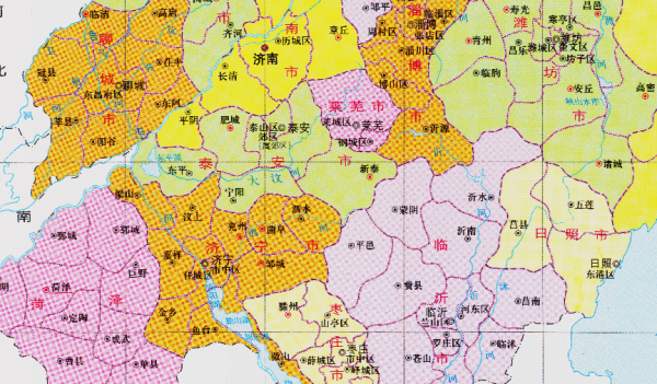 济宁市有几个区几个县