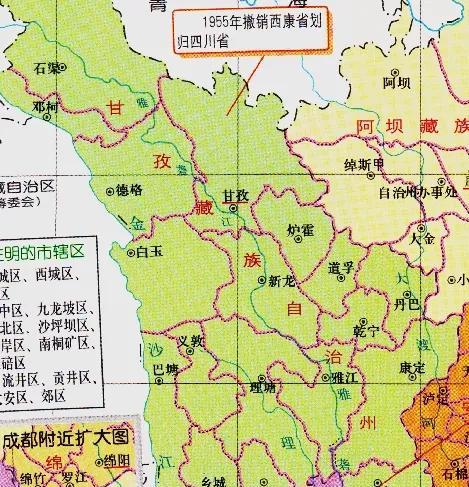 甘孜是哪个省的城市