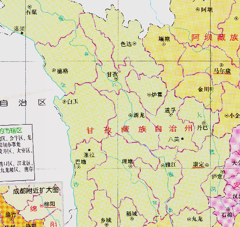 甘孜是哪个省的城市